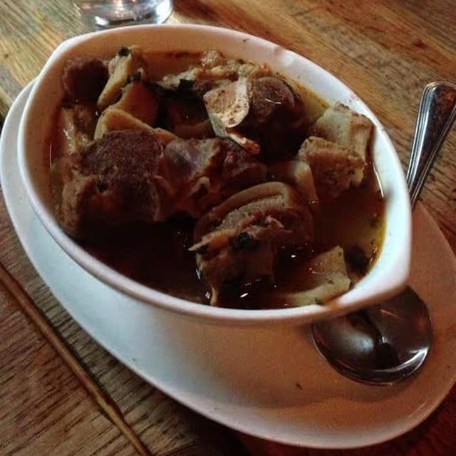 Goat Pepper Soup.