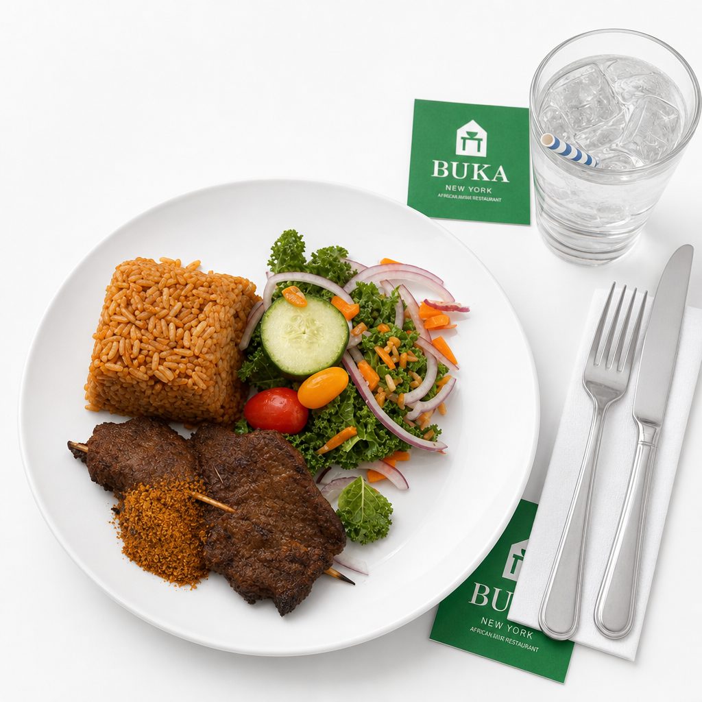 Jollof combo.