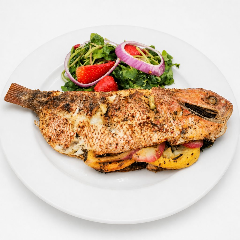 Grilled Red Snapper.