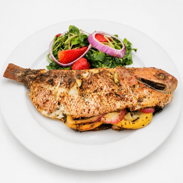 Grilled Red Snapper.