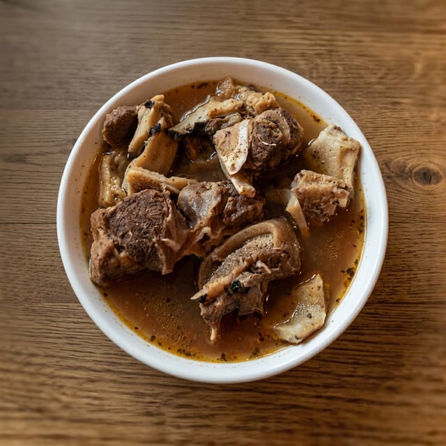 Goat Pepper Soup.